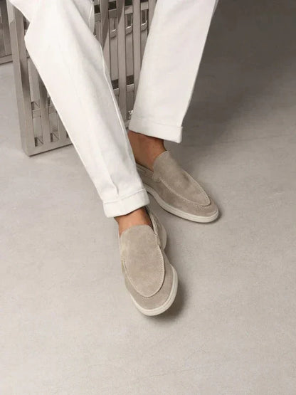 Luxury Leather Slip On Moccasin Shoes