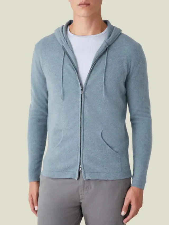 Slim Fit Mens Zip Up Hoodie