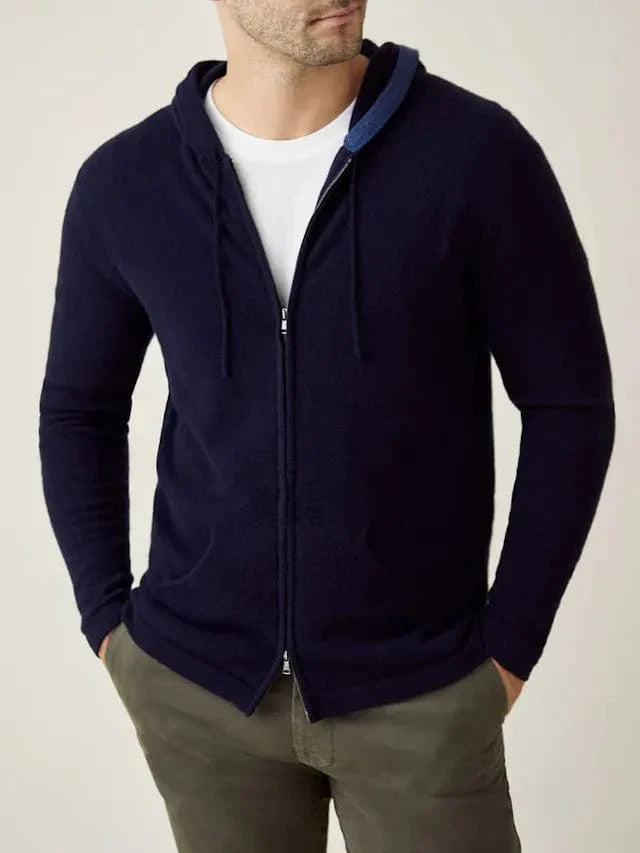 Slim Fit Mens Zip Up Hoodie