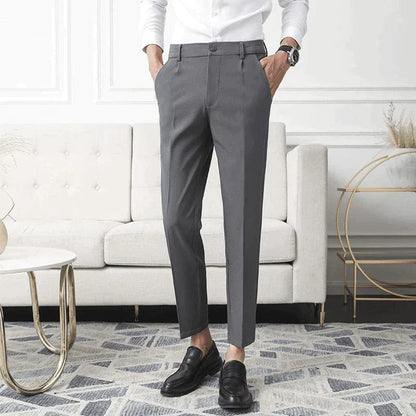 Slim Fit Classic Mens Stretch Pants