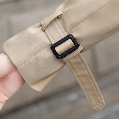Classic Double Breasted Men's Trench Coat