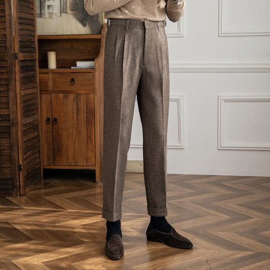 Retro Style Mens Classic Trousers - OutfitLondon
