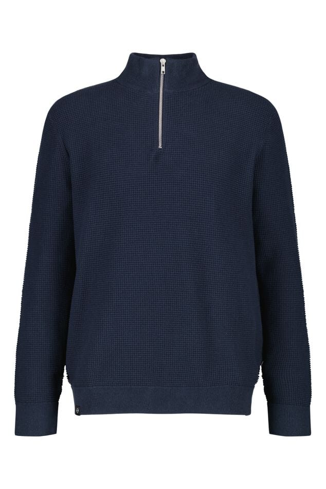 Casual Crew Neck Sweater Jacket