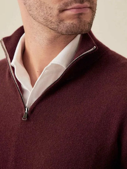 Warm Crew Neck Knitted Winter Sweater
