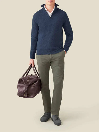 Warm Crew Neck Knitted Winter Sweater