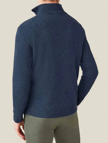 Warm Crew Neck Knitted Winter Sweater