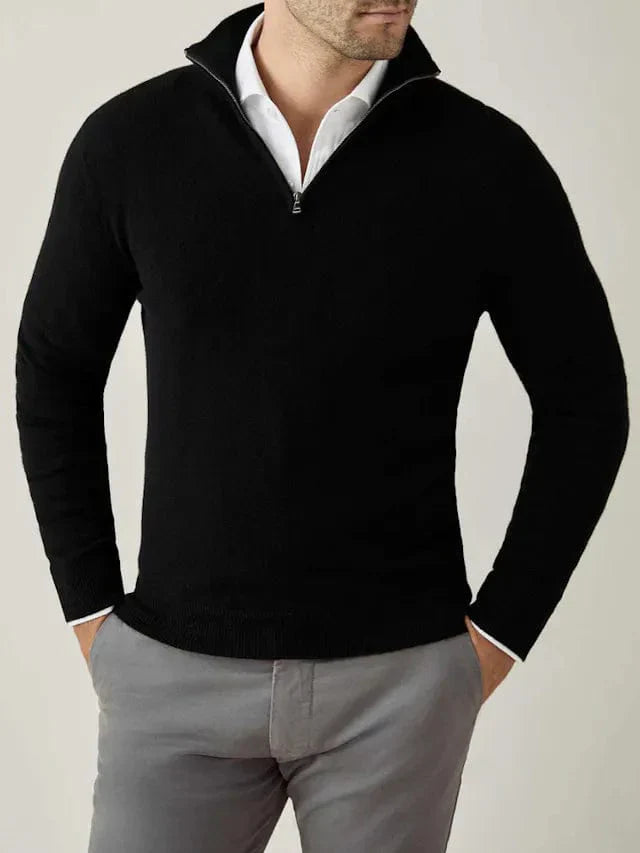Warm Crew Neck Knitted Winter Sweater