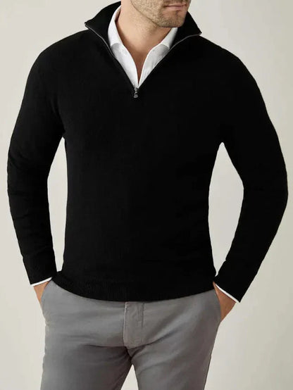 Warm Crew Neck Knitted Winter Sweater
