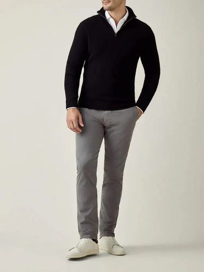 Warm Crew Neck Knitted Winter Sweater