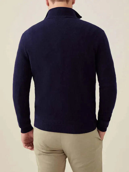 Warm Crew Neck Knitted Winter Sweater