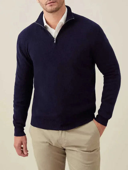 Warm Crew Neck Knitted Winter Sweater