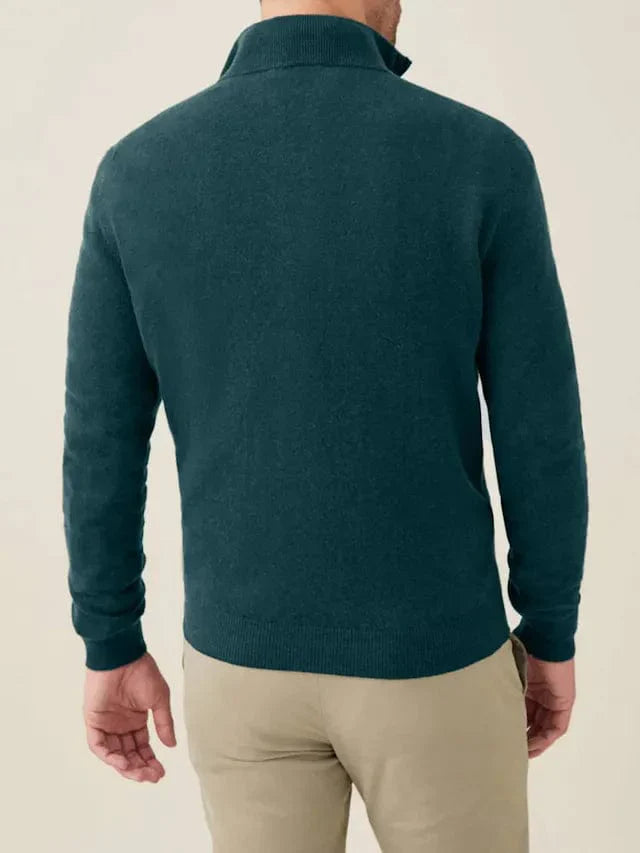 Warm Crew Neck Knitted Winter Sweater