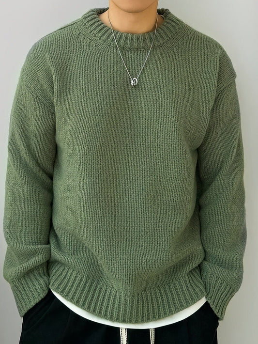 Classic Luxury Wool Sweater Men - OutfitLondon
