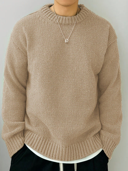 Classic Luxury Wool Sweater Men