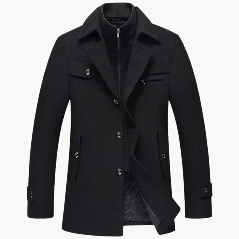 Warm Fit Men's Winter Overcoat