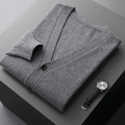 Warm Cozy Mens Cardigan Sweater