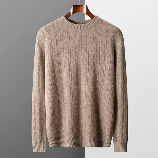 Comfortable Thick Knitted Sweater For Men - OutfitLondon