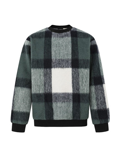 Multicolor Crew Neck Mens Sweater
