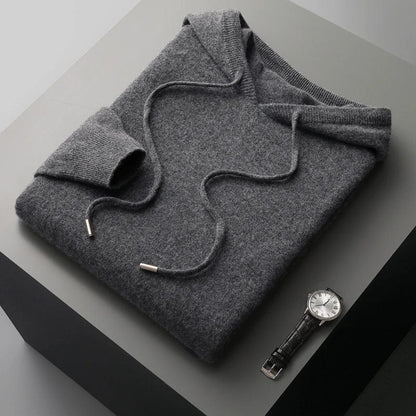 Cozy Warm Knit Hoodie Sweater