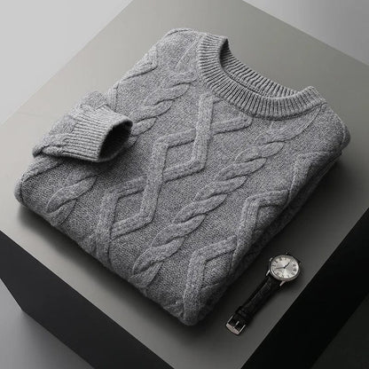 Cozy Thick Cable Knit Sweater