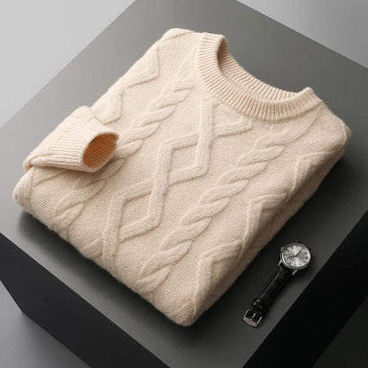 Cozy Thick Cable Knit Sweater