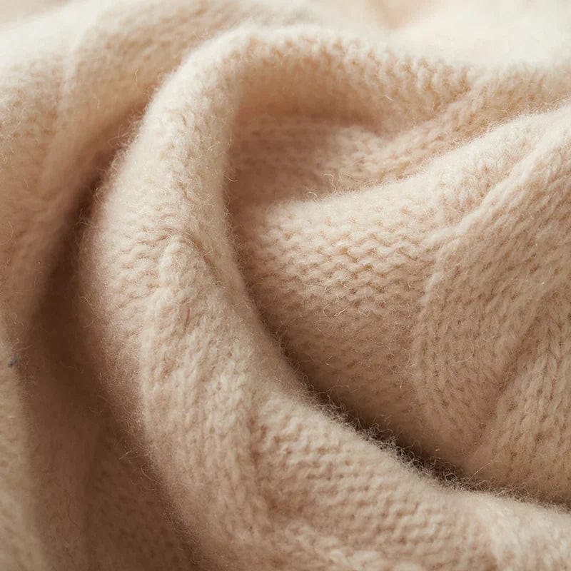 Cozy Thick Cable Knit Sweater