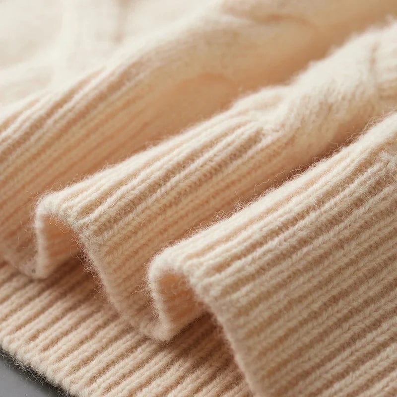 Cozy Thick Cable Knit Sweater