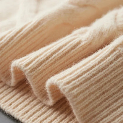 Cozy Thick Cable Knit Sweater