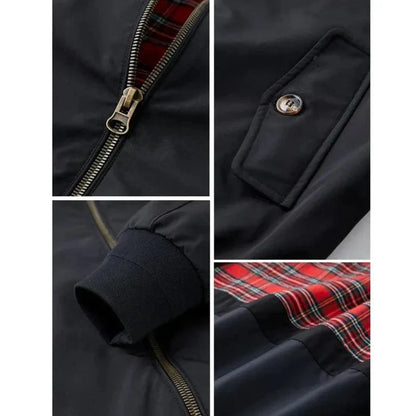 Timeless Vintage Mens Leather Jacket