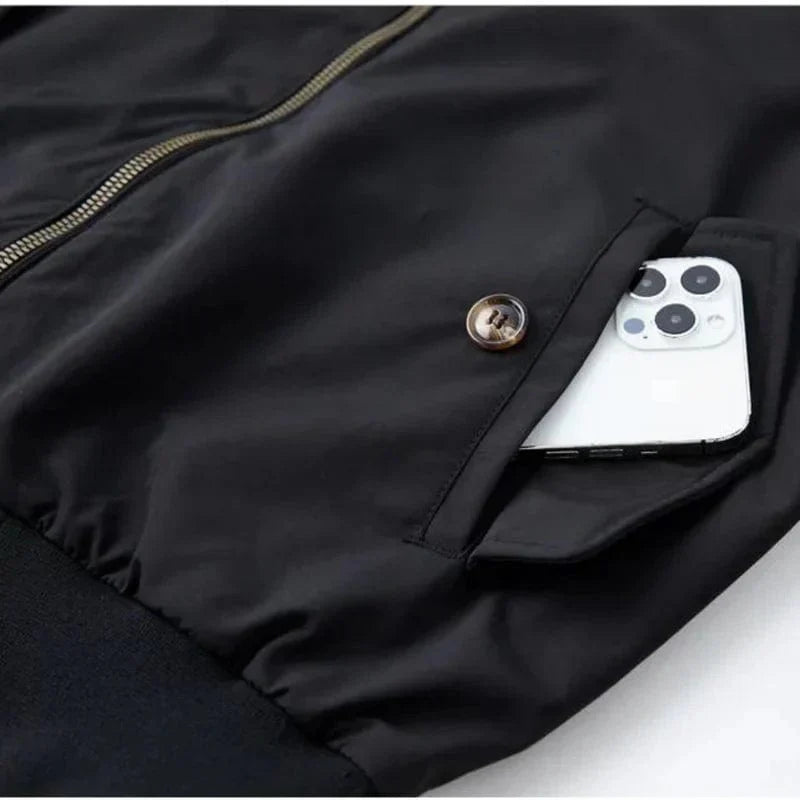 Timeless Vintage Mens Leather Jacket