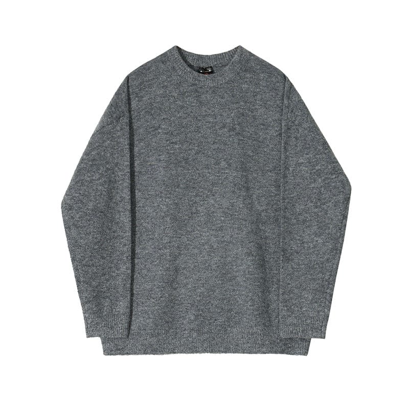 Large Knitted Wool Sweater for Men