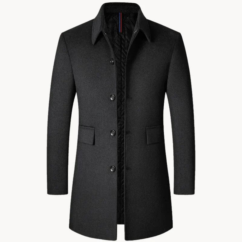Classic Fit Luxury Wool Coat