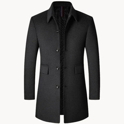 Classic Fit Luxury Wool Coat