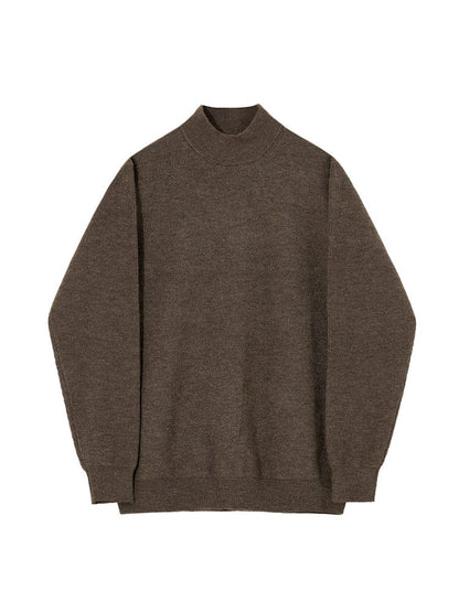 Soft Knit Crew Neck Sweater Men