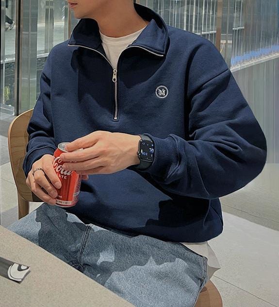 Stylish Mens Crew Neck Sweater - OutfitLondon