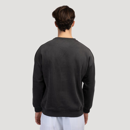 Large Fit Crew Neck Sweatshirt Men