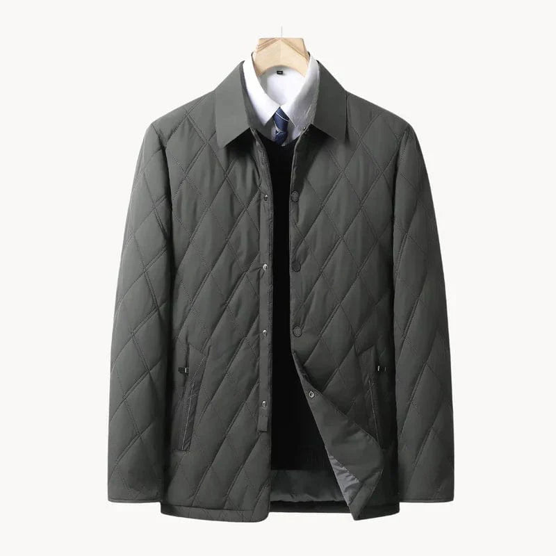 Executive Quilted Office Coat