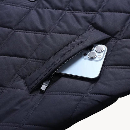 Executive Quilted Office Coat