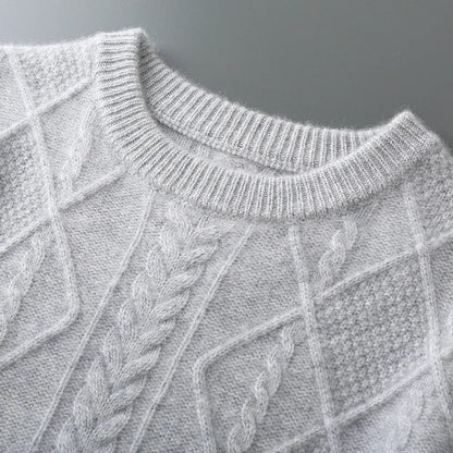 Thick Warm Cable Knit Sweater
