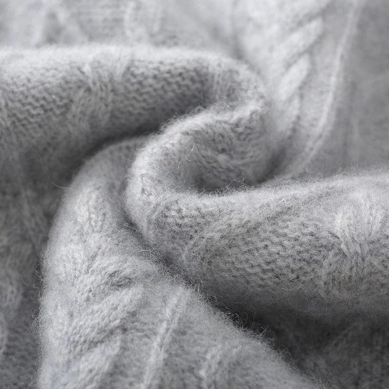 Thick Warm Cable Knit Sweater