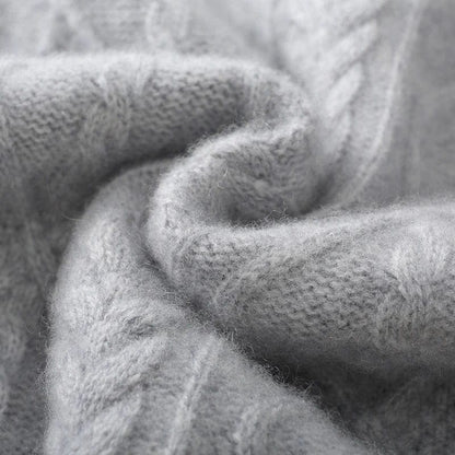 Thick Warm Cable Knit Sweater