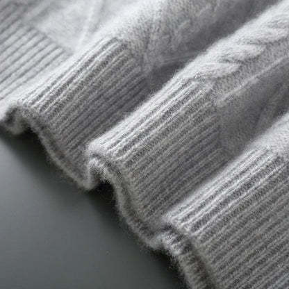 Thick Warm Cable Knit Sweater