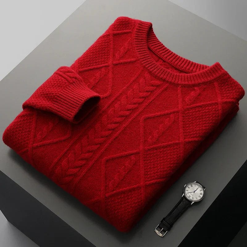 Thick Warm Cable Knit Sweater