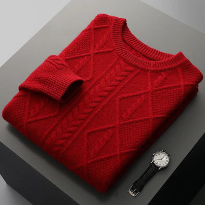 Thick Warm Cable Knit Sweater