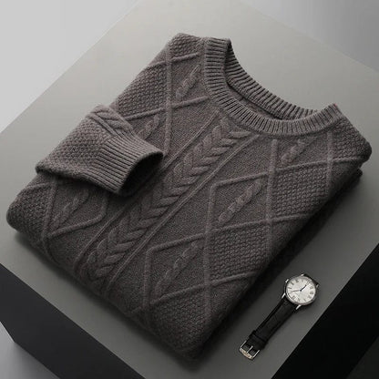 Thick Warm Cable Knit Sweater