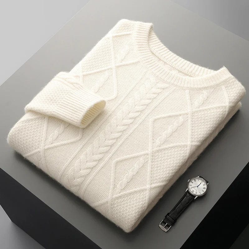 Thick Warm Cable Knit Sweater