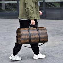 Classic Vintage Leather Duffel Bag