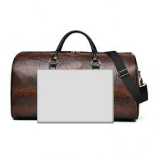 Classic Vintage Leather Duffel Bag