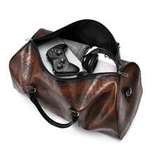 Classic Vintage Leather Duffel Bag