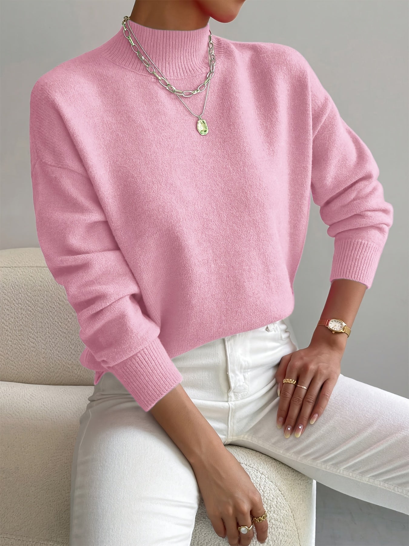 Women's Turtleneck Sweater Elegant
